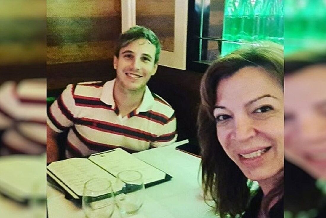 Lizy Tagliani y su nuevo novio, Sebastián Nebot (Captura de pantalla).