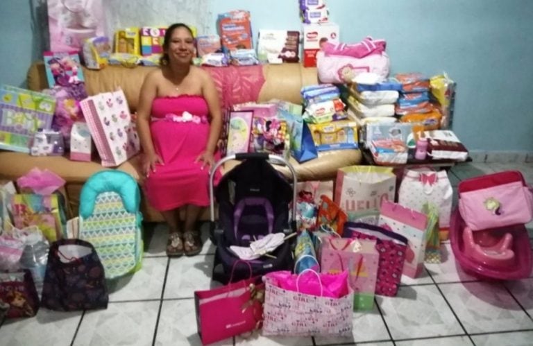 La historia del baby shower que se hizo viral.