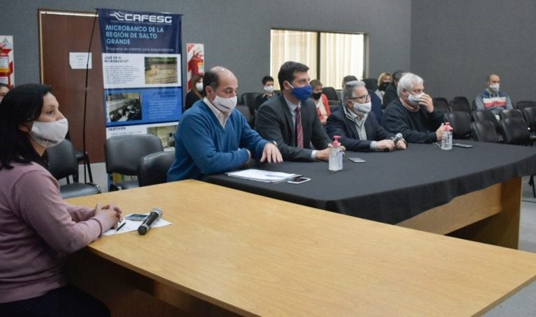 Presentación del programa a intendentes y legisladores provinciales de los departamentos Concordia y Federación.