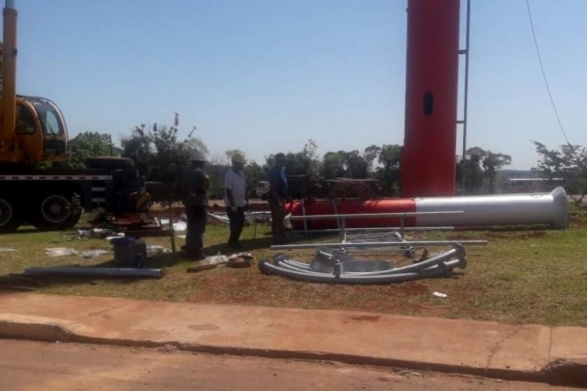 Colocaron una antena de 4G en paraje Tobuna