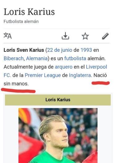 Karius fue objetivo de varias criticas