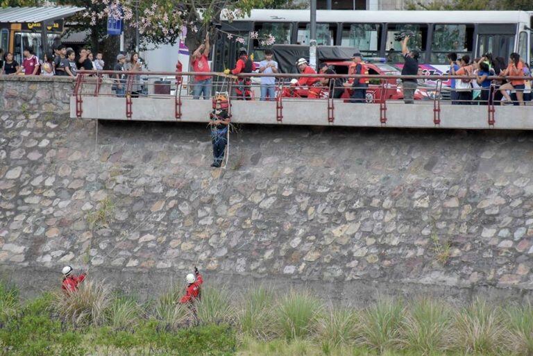 Se realizó con resultado positivo el primer simulacro de implementación del protocolo de actuación y seguridad en el parque lineal Xibi Xibi.