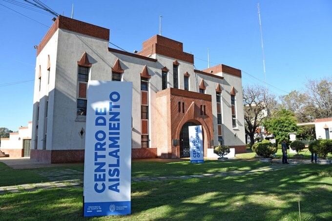 Ingresaron los primeros pacientes al Centro de Aislamiento en el Hipódromo de Rosario. (Municipalidad de Rosario)