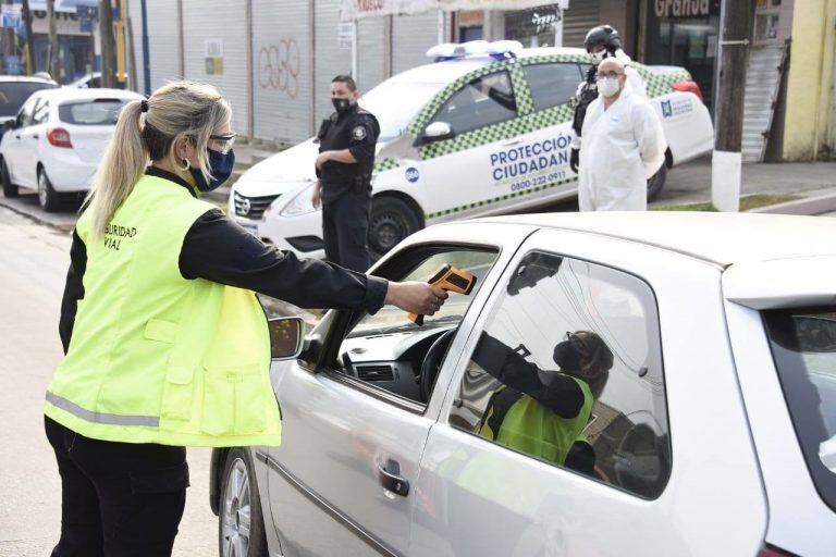 Controles de tránsito en Malvinas Argentinas (Municipalidad de Malvinas Argentinas)