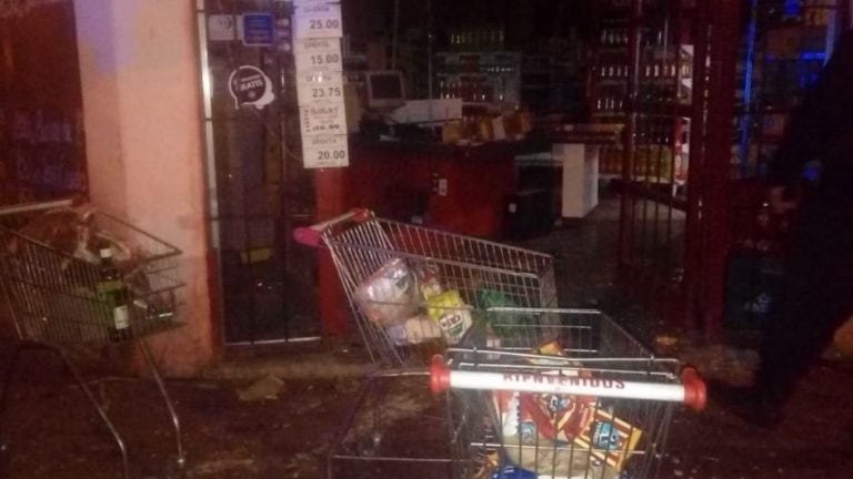 Robaron en un mercado en Luján