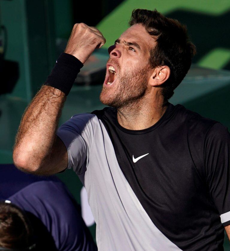 Delpo, semifinalista en Indian Wells. (Foto: EFE)