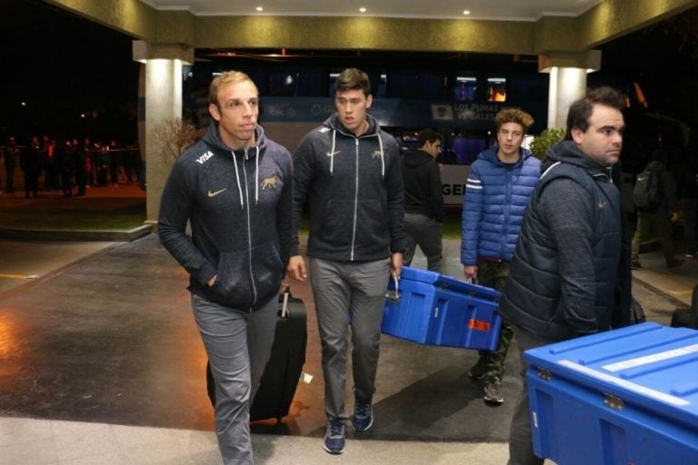 Los Pumas se hospedan en el hotel Viñas del Sol.