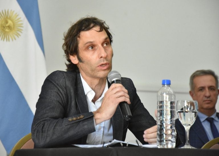 presidente del ISSyS, Miguel Arnaudo