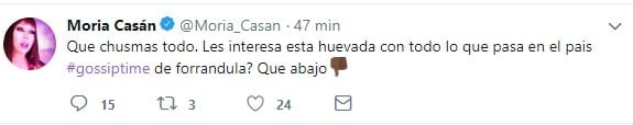 (Twitter: @Moria_Casan)