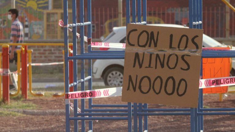 En el barrio donde ocurrieron los hechos hubo manifestaciones pidiendo justicia. (Foto Oscar Livera)