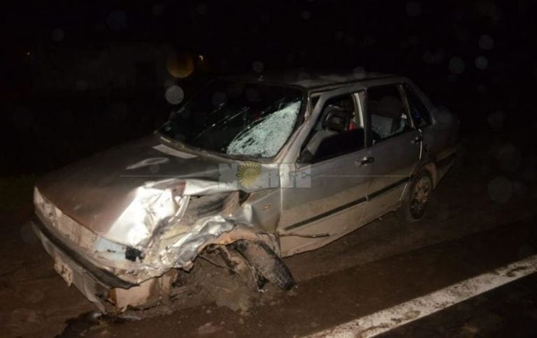 Un motociclista perdió la vida en un accidente sobre la Ruta 11. (Foto: Diario Norte)