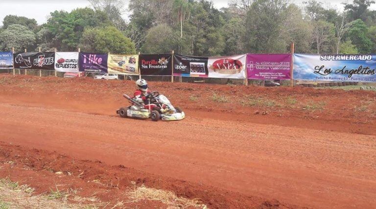 Iguazú. La quinta fecha del Campeonato Norte de Karting se corre este domingo en el kartódromo de las "2000 Hectáreas". (Karting prensa)