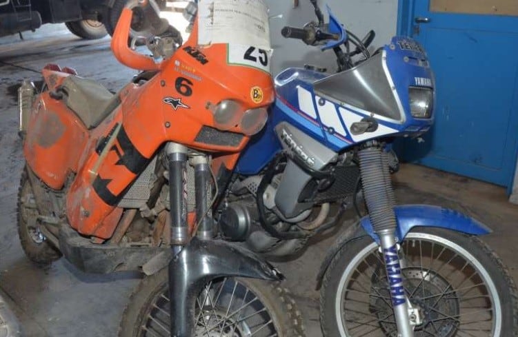 Las dos motos, marca KTM y Yamaha destinadas a la comuna de Malargüe, ya están en el departamento sureño.