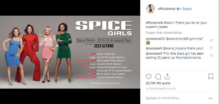 Cuatro de las cinco Spice Girls preparan un show para el próximo 24 de mayo