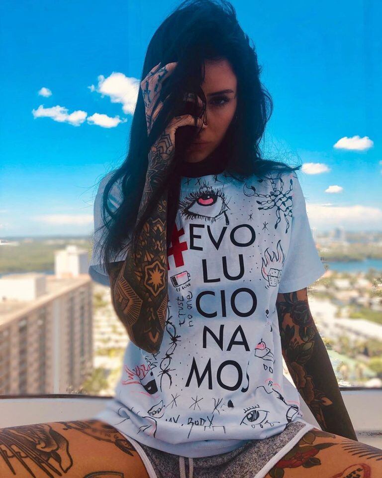 Candelaria Tinelli hizo un duro descargo sobre las críticas que recibe por sus tatuajes (Foto: Instagram/ candelariatinelli)