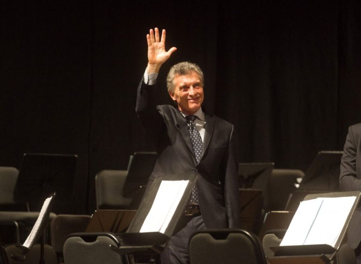 Mauricio Macri: "Nos está yendo bien porque bajó la inflación y crece la industria"