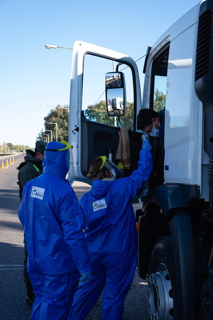 Protocolo para transportistas en General Alvaer