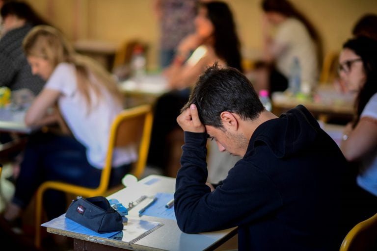 Época de exámenes en las universidades y terciarios.