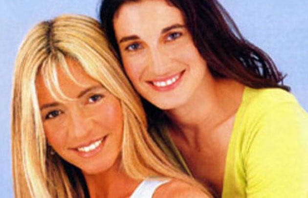 Cris Morena y Romina Yan (Foto: web).