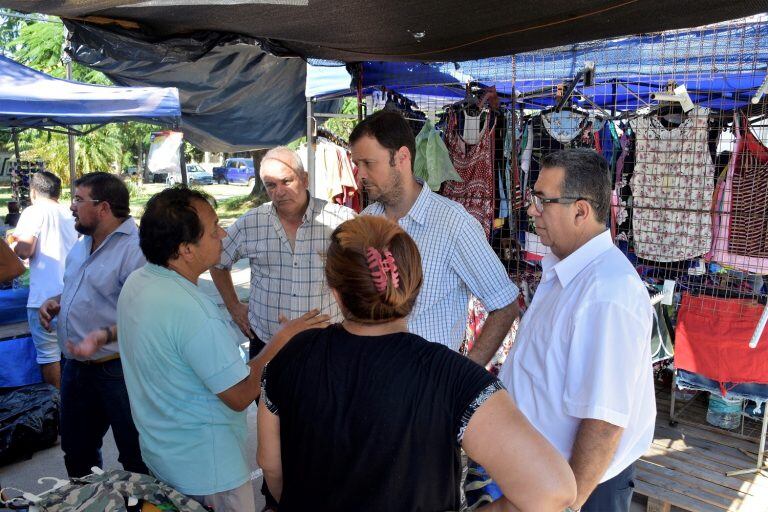 Municipalidad instalará una carpa a comerciantes del mercado incendiado