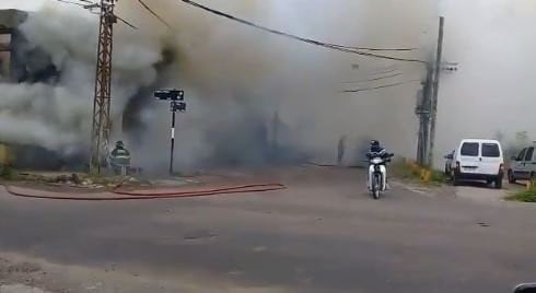 Incendio de una compraventa de la zona noroeste.