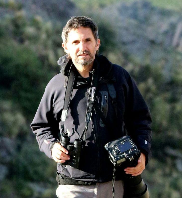 Guillermo Galliano, fotógrafo de aves.