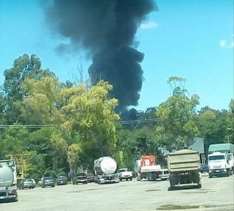 Incendio en Bunge