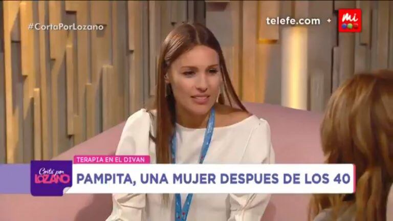 Pampita pasó por el diván de Verónica Lozano. (Foto: Captura de pantalla)