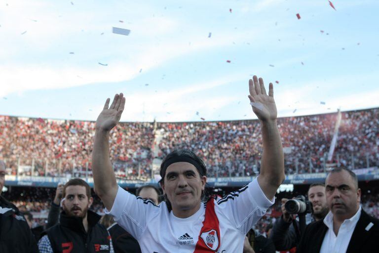 Ariel Ortega, ex jugador de River