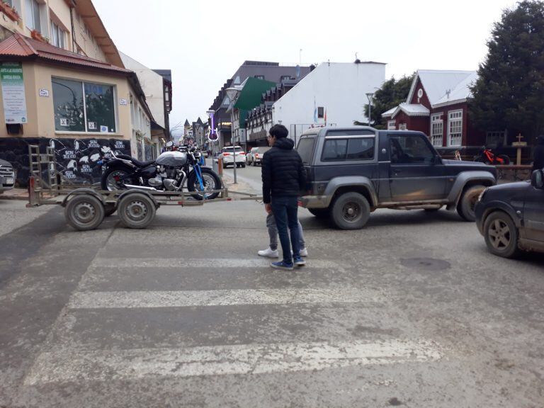 San Martín y Fadul centro de Ushuaia