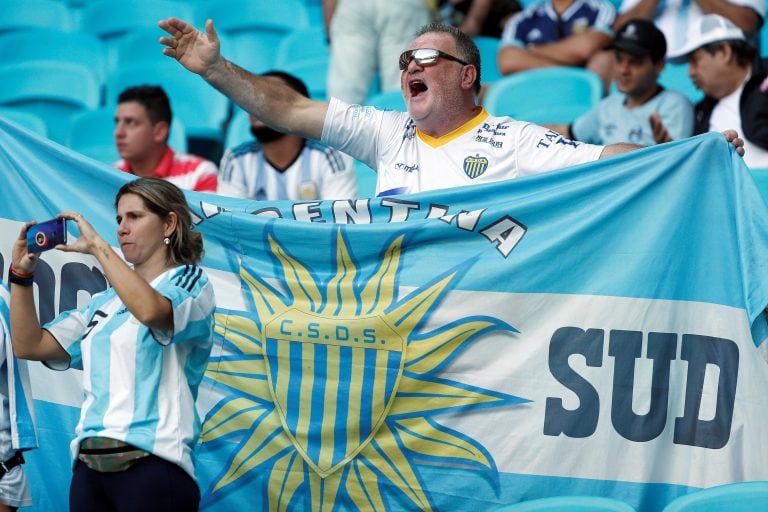 Copa América: Argentina vs. Catar. (Foto: José Méndez/EFE)