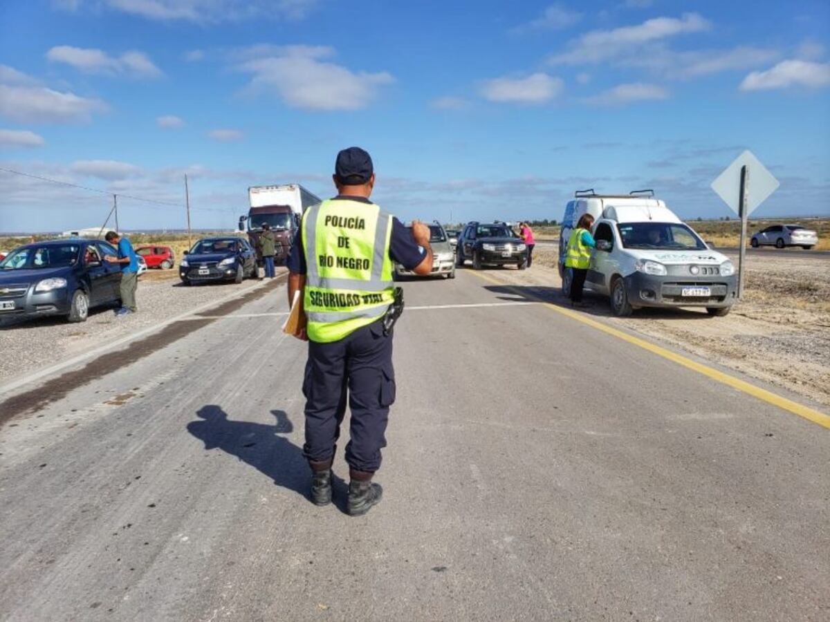 Detuvieron a 924 personas en Río Negro por no cumplir con la cuarentena