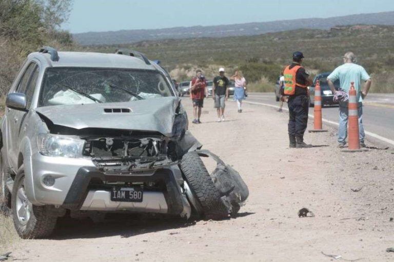 Accidente ruta 7