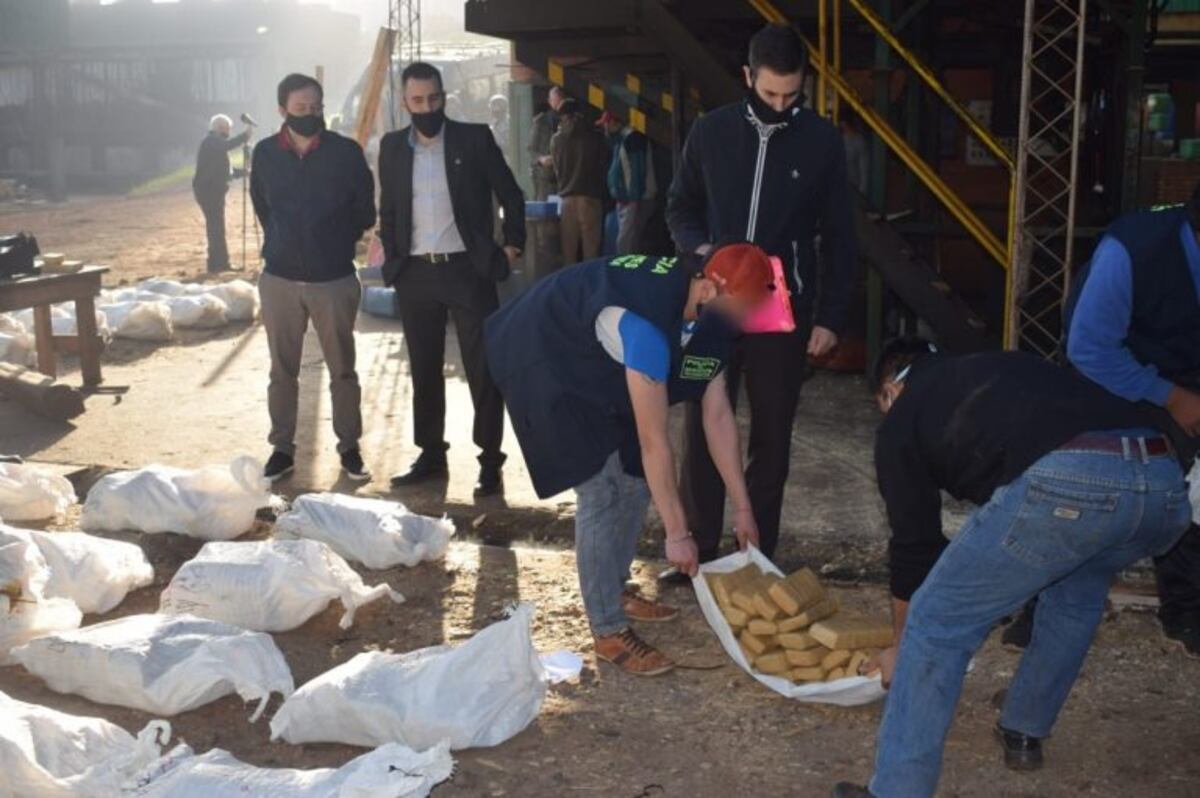 Se incineraron cinco toneladas de marihuana secuestrada en Misiones
