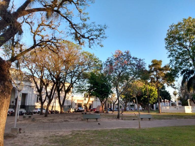 Cielo despejado y con calor