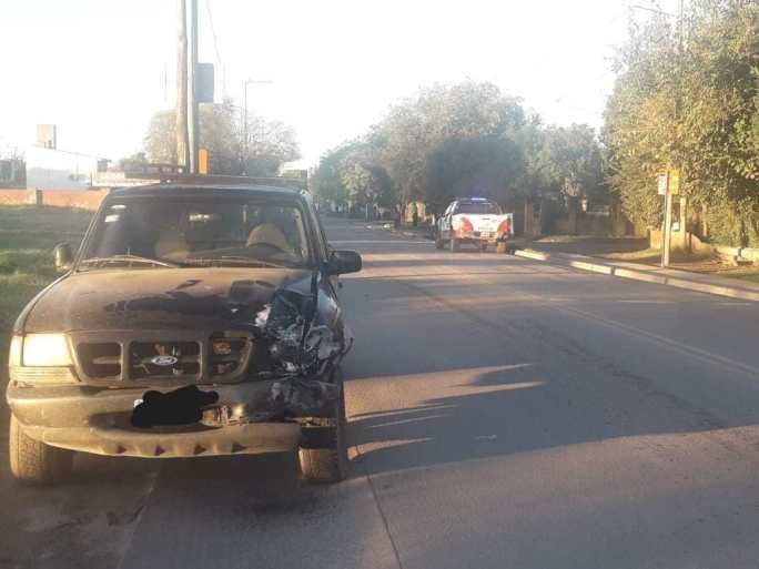 Accidente en Av. Bodereau, Villa Allende.