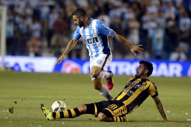 DYN314, BUENOS AIRES 10/12/2016 RACING VS OLIMPO FOTO:DYN/JAVIER BRUSCO. cancha de racing club  campeonato torneo primera division 2016 futbol futbolistas partido racing club olimpo de bahia blanca