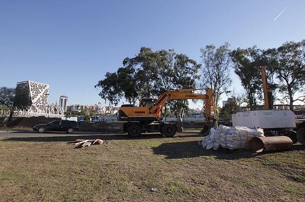 Comenzaron las obras en el nuevo puente que unirá el Centro y barrio General Paz.