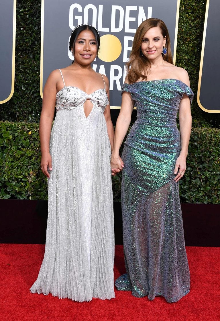 Los 15 peores vestidos de los Golden Globes 2019. Foto: VALERIE MACON / AFP