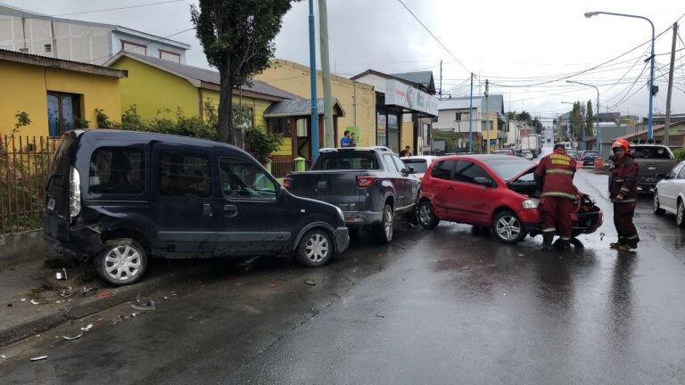 Accidente en Ushuaia.