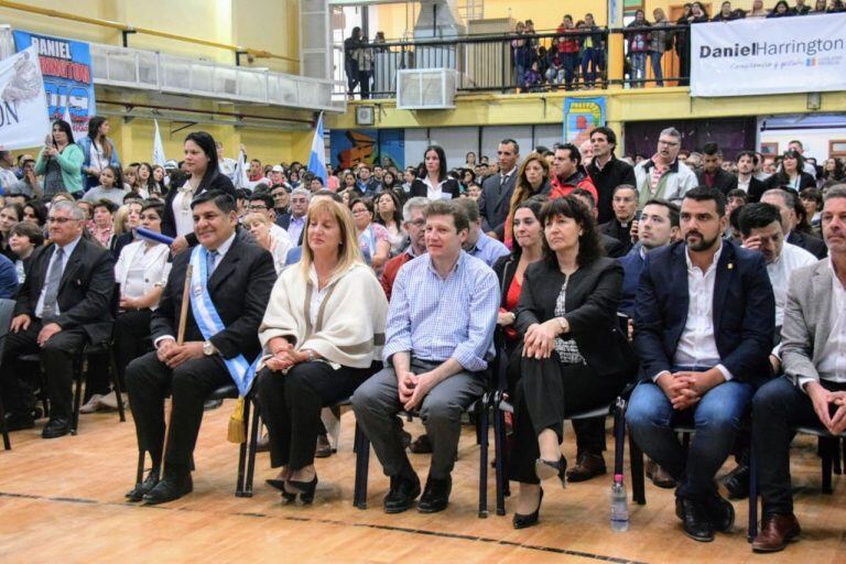 Asunción de Daniel Harrington como intendente de Tolhuin