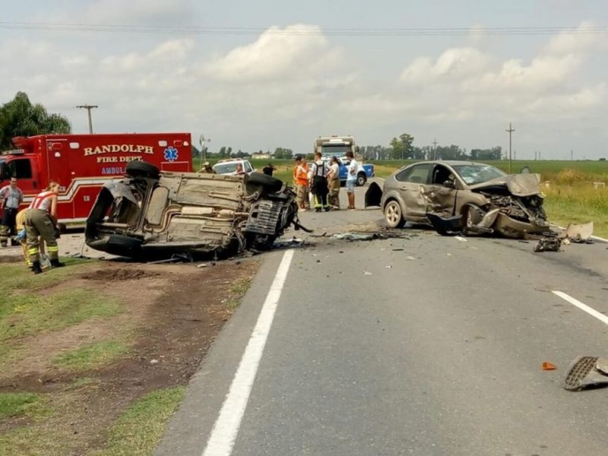 Una mujer con heridas graves por un fuerte accidente en Estación Clucellas