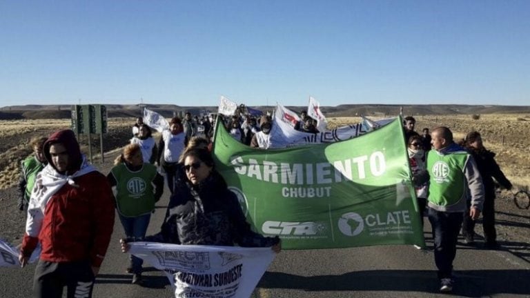 Los trabajadores suelen manifestarse sobre ruta 3 y 26.