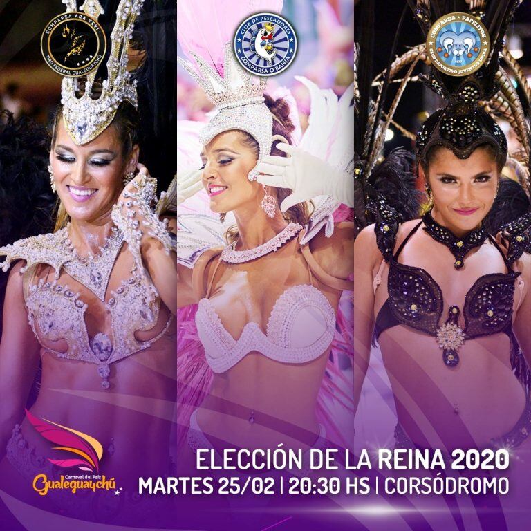 Elección de la Reina del Carnaval
Crédito: Carnaval del País