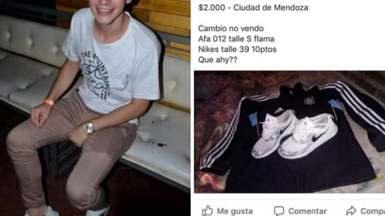 El joven de 16 años. principal sospechoso de matar a Nahuel, posteó en Facebook: "Solo espero que ella desde el cielo me escuche y me pueda perdonar"