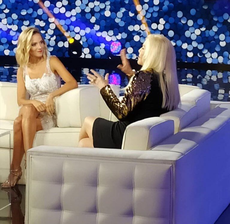 Luisana Lopilato con Susana Giménez (Foto: prensa Telefe)