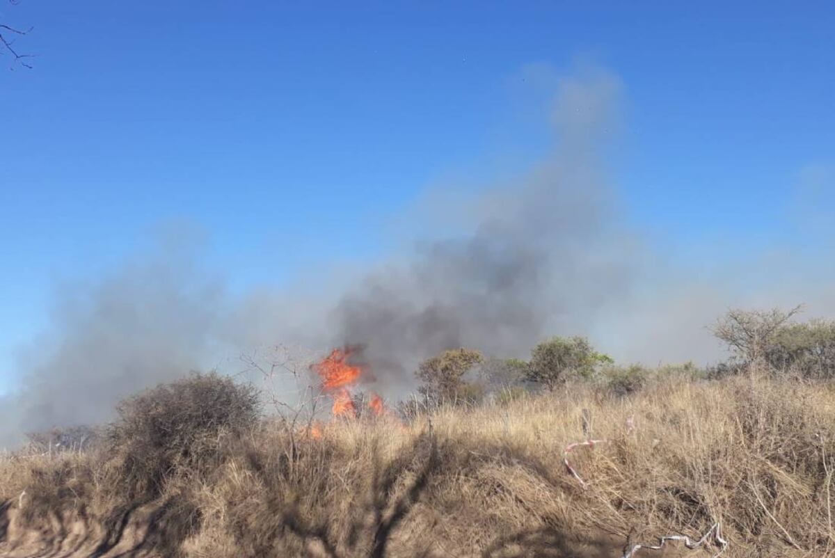 Incendio en Salsipuedes: apuntan a la falta de mantenimiento de postes de energía