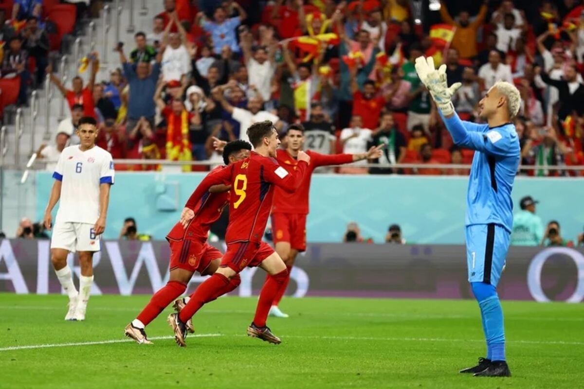 Mundial de Qatar 2022: España goleó 7 a 0 a Costa Rica y es más candidato que nunca