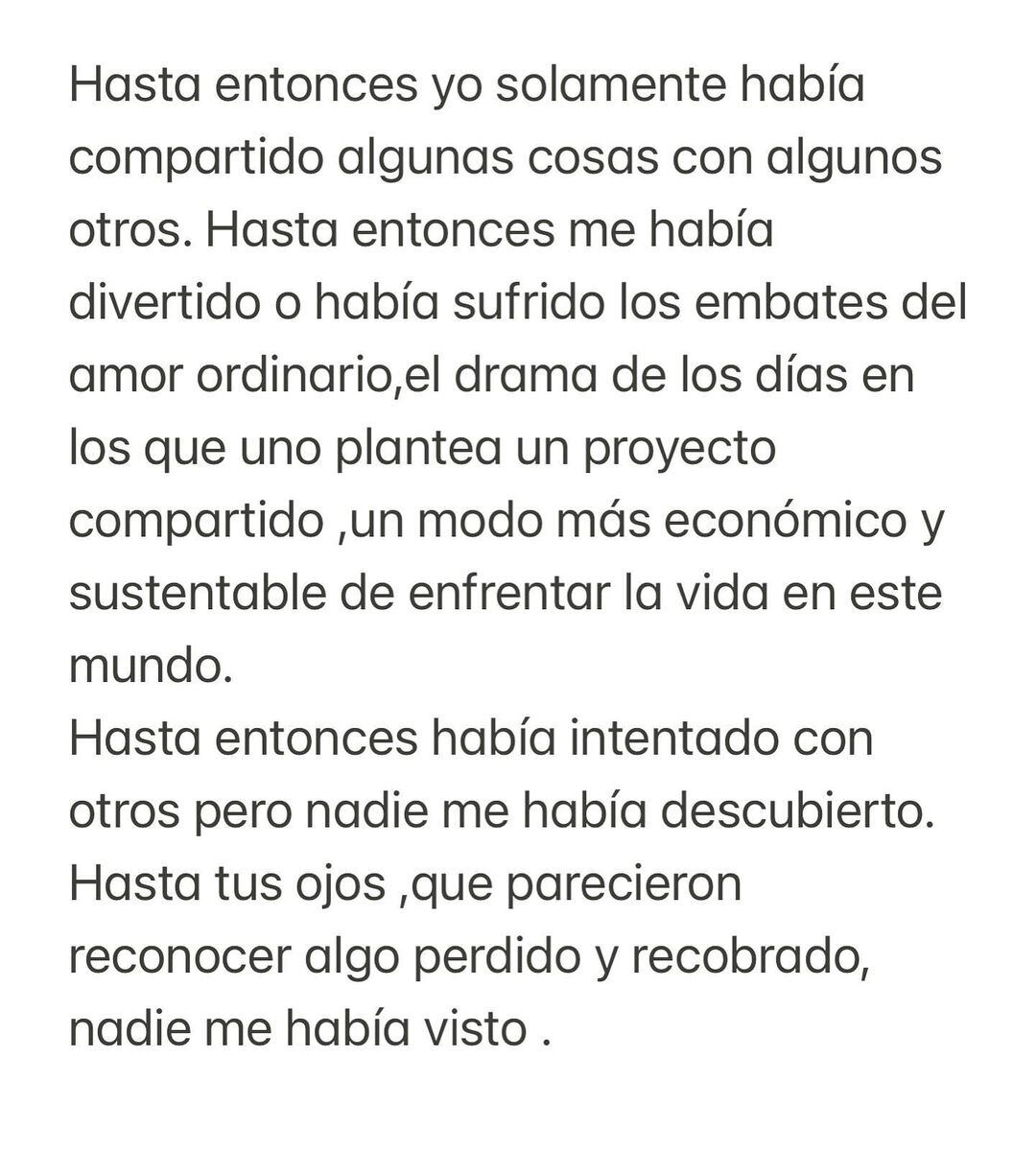 Lali Espósito le declaró su amor a Pedro Rosemblat