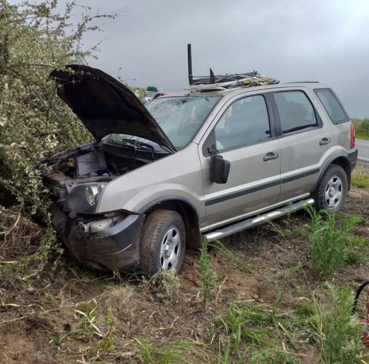Terrible accidente en las Altas Cumbres